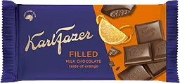 Filled Orange Milk Chocolate