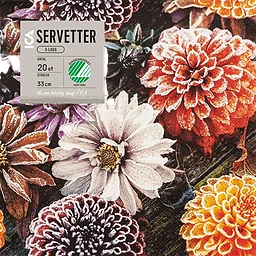 Servett 33cm Aster