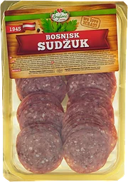 Sudjuk Kallrökt Skivad