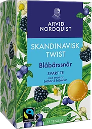 Svart te Blåbärssnår