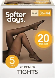 Strumpbyxor 20den 36-44 svart