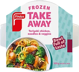 Kyckling teriyaki, nudlar & grönsaker
