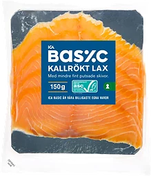 Lax Färsk Kallrökt Skivad Miljömärkt