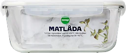 Matlåda glas 1,6 liter