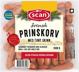 Prinskorv med Tunt Skinn
