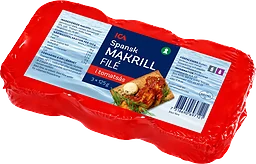 Makrillfilé i tomatsås 3p