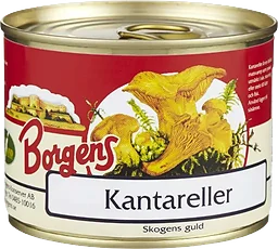 Kantareller i Vatten