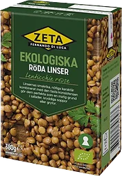 Röda Linser Ekologiska