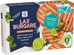 Laxburgare Frysta/4 Port