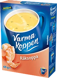 Räksoppa Varma koppen