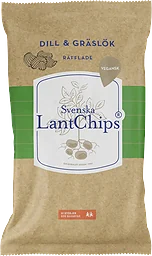 Dill Gräslök Räfflade Chips