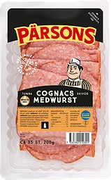 Cognacs- Medwurst Skivad