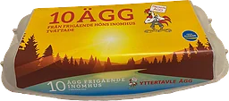 Ägg 10-pack M/L Frigående
