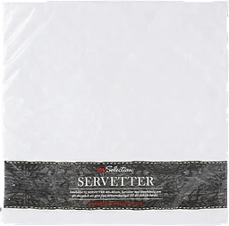 Servett Airlaid Vit 40cm 12-p Selection