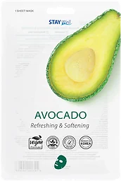 Ansiktsmask Vegan She Mask Avocado 1-p