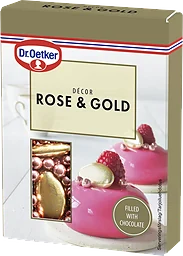 Bakdekor Rose & Gold Dr. Oetker