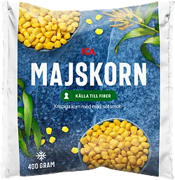Majskorn frysta