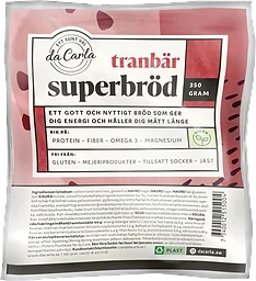 Glutenfri Superbröd Tranbär