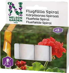 Flugfälla Spiral 4-pack