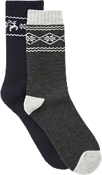 Socka 40/43 med mönster