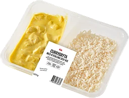 Färdigmat Currygryta med Kyckling och Ris