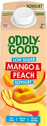 Sojagurt Lättsockrad Mango & persika