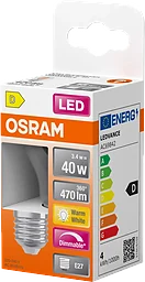 LED Klot E27 470lm(40W) Dimbar