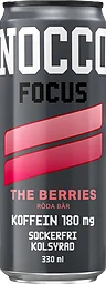 The Berries Focus Energidryck, Burk