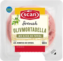 Olivmortadell Skivad