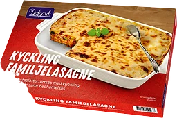 Familjelasagne kyckling 1,4kg