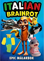 Italian Brainrot epic : målarbok