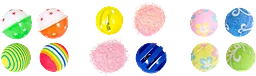 Kattleksak Boll 4-p