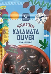 Snacksoliv Kalamata M Örter