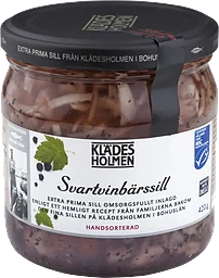 Svart & vinbärssill