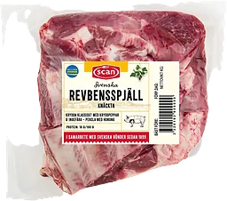 Revben Färsk Knäckta av Gris ca