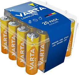 Batteri Longlife AA 20-p