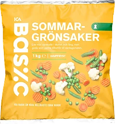 Sommargrönsaker Fryst