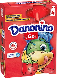 Banan Jordgubb Yoghurt