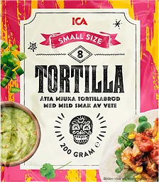 Soft tortillas Small 8-p