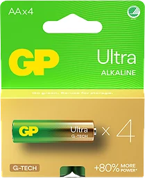 Batteri Ultra Alkaline AA/LR6