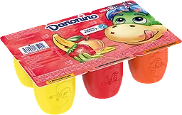 Fruktkvarg Jordgubb Aprikos Banan 6-p