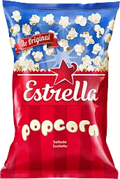 Popcorn Färdigpoppade Saltade