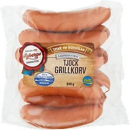 Grillkorv Tjock