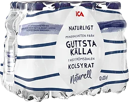 Vatten Kolsyrad Naturell 33cl 12-p