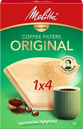 Kaffefilter 1x4 80-pack