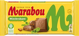 Mjölkchoklad Mintkrokant