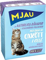 Kattmat Oxkött i gelé