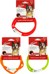 Hundhalsband LED 70cm 1-p Best friend