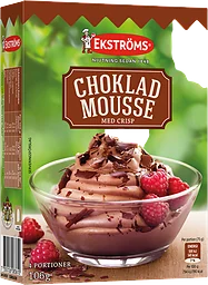 Chokladmousse med Crisp