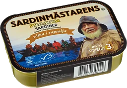 Sardiner Delikatessrökta